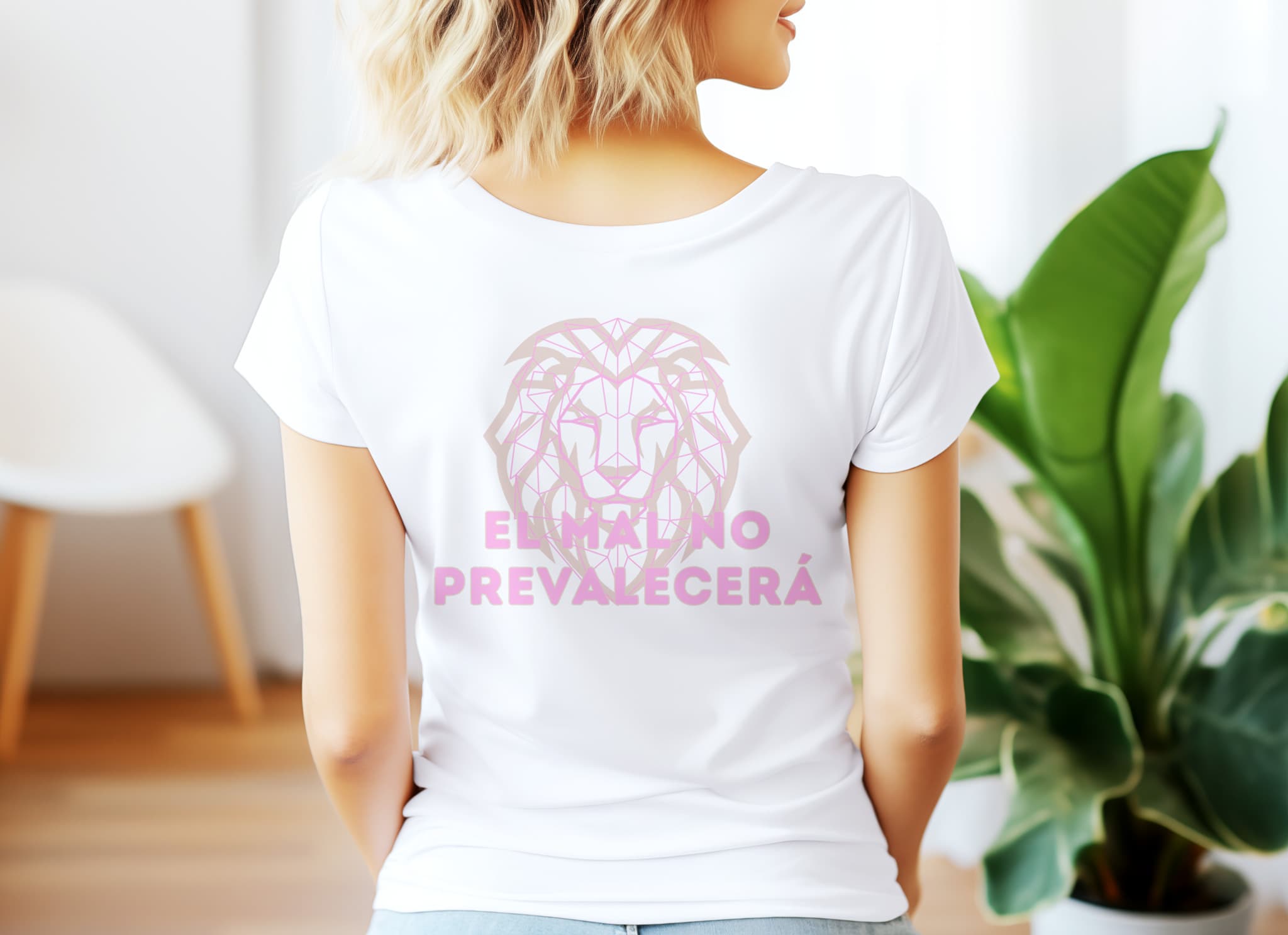 Camiseta Papa Leon XIV en rosa