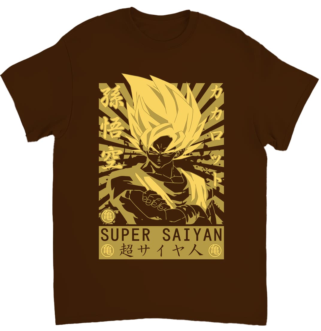 Camiseta Super Saiyan
