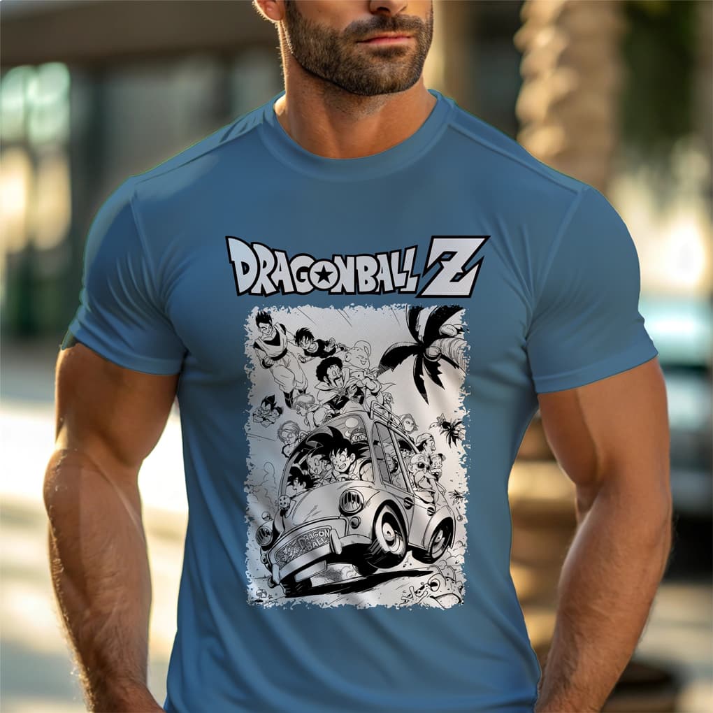 Camiseta Dragon Ball Z grupal