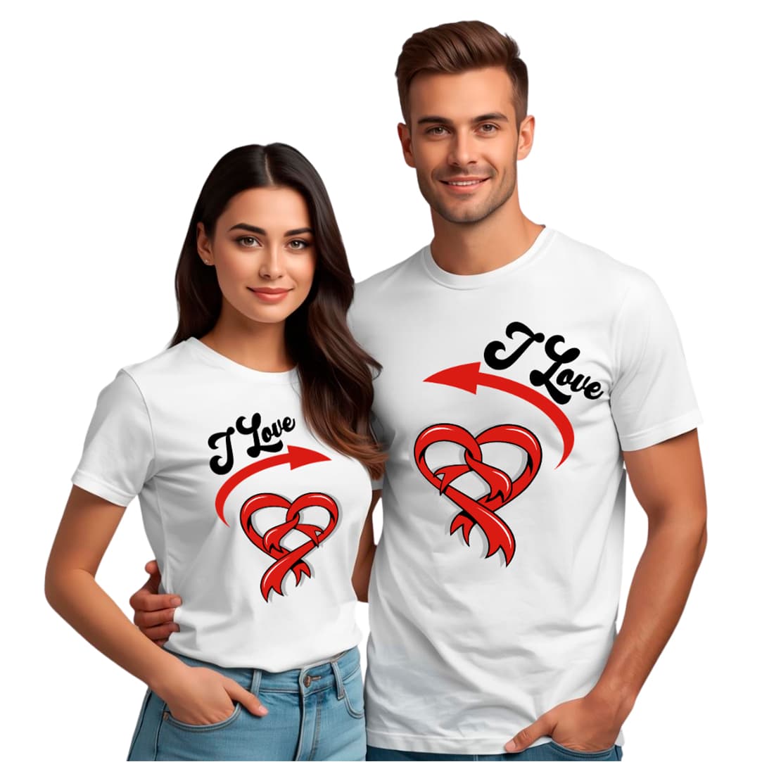 Camiseta San Valentín - I Love