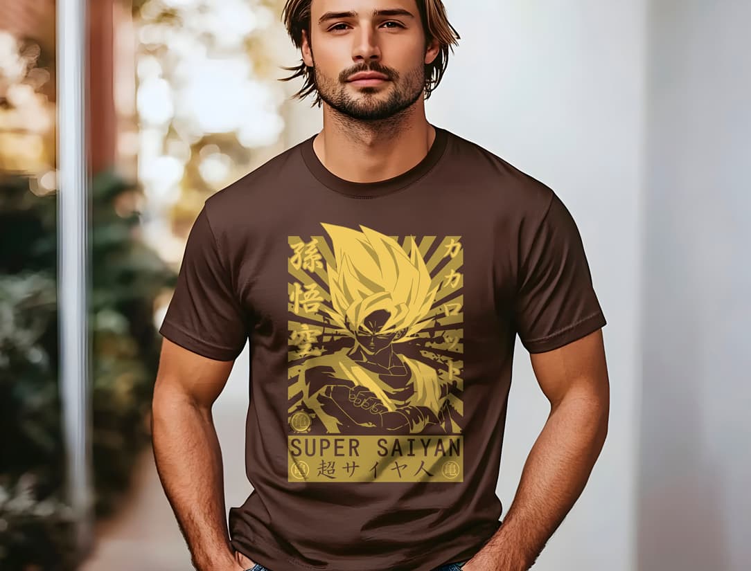 Camiseta Super Saiyan